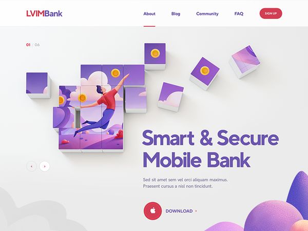 LVIM Bank / Crypto by Mike | Creative Mints - Dribbble