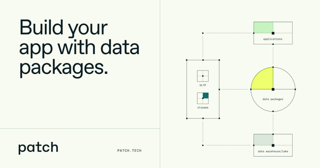 Build your application with data packages » Patch