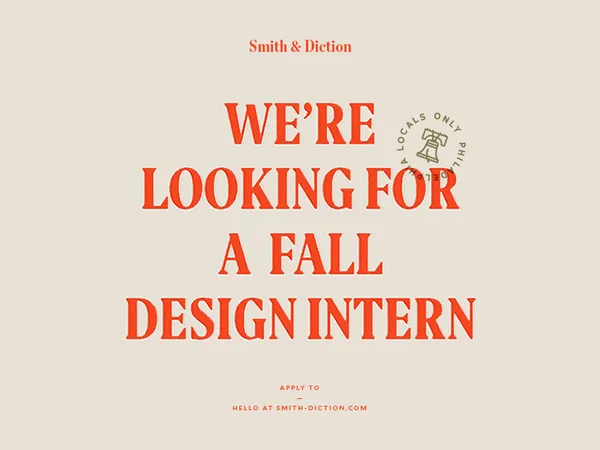 Intern // Jr Designer Wanted by Mike Smith - Dribbble