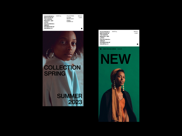 Fashion Store Issue 118 by Barbara Skrodzka on Dribbble