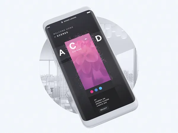 Smart Home App – Welcome home experience by Alex Sol