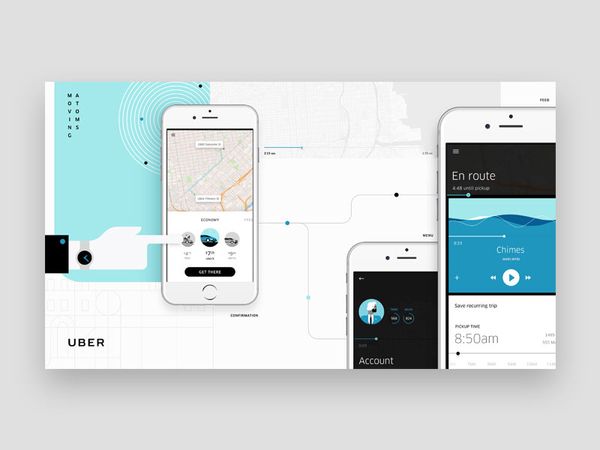 Uber App Redesign - Moodboard by Bryant Jow