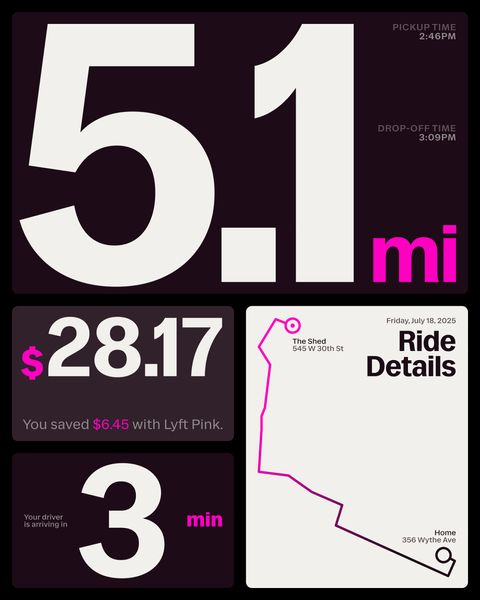 Brand New: New Logo and Identity for Lyft by Koto