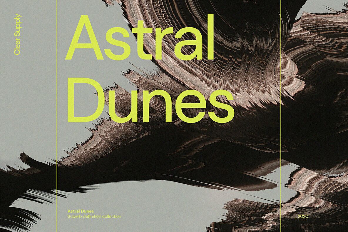 Astral Dunes: Abstract Composites in Supermassive High Resolution | YouWorkForThem