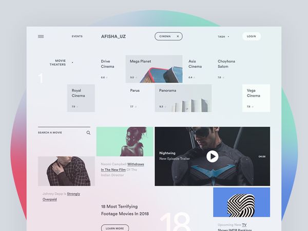 afisha_uz by Sherzod Mirzaakhmedov - Dribbble