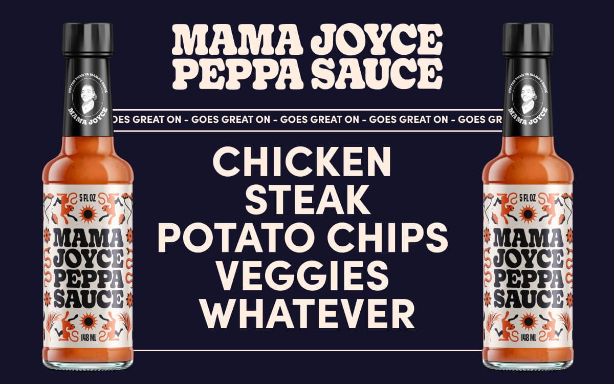 Mama Joyce Peppa Sauce - Fiery Blasian Hot Sauce