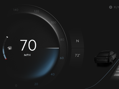 Digital instrument panel by Thomas Moeller | Dribbble | Dribbble