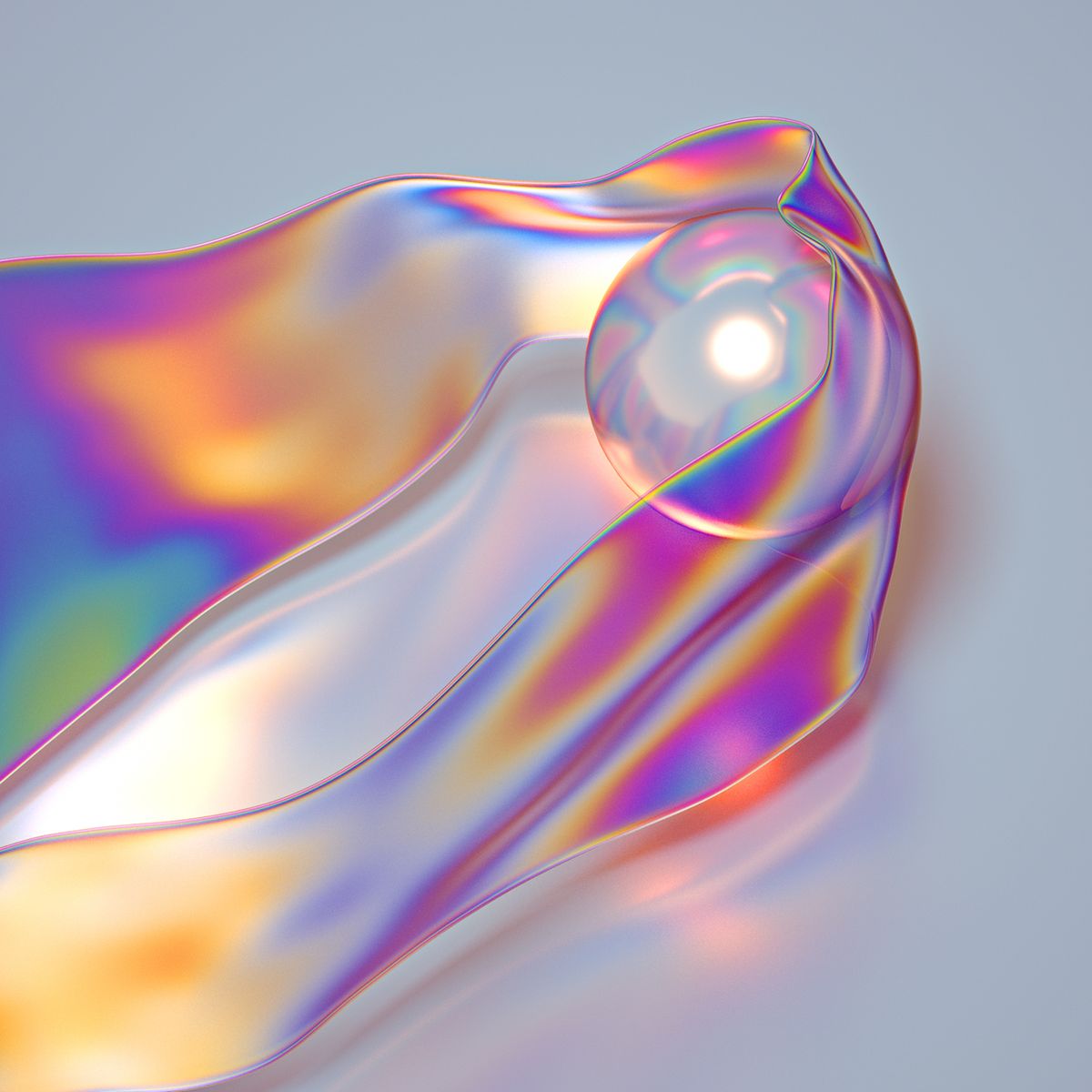 Translucent Iridescent on Behance