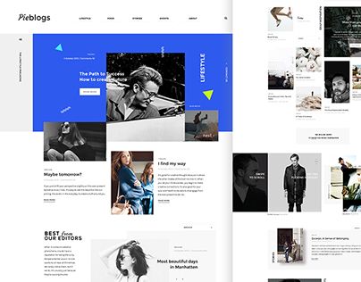 Pieblogs on Behance