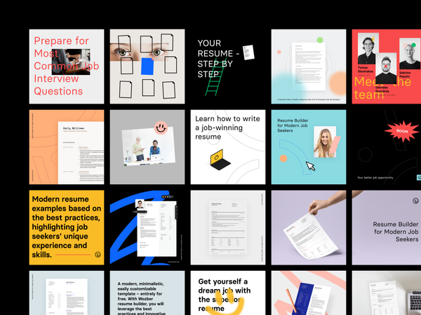 Wozber brand by Deividas Graužinis on Dribbble