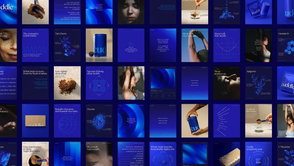 Brand New: New Logo, Identity, and Packaging for Cuddle by Earthling Studio