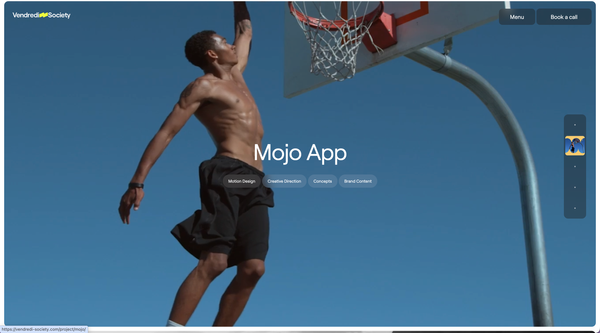video player, carousel nav