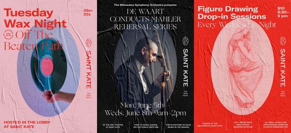 Brand New: New Logo and Identity for Saint Kate Arts Hotel by One Design Company