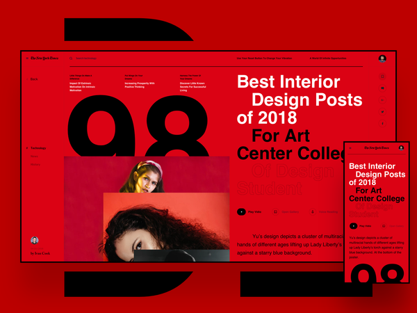 Open News by Slava Kornilov | Dribbble | Dribbble