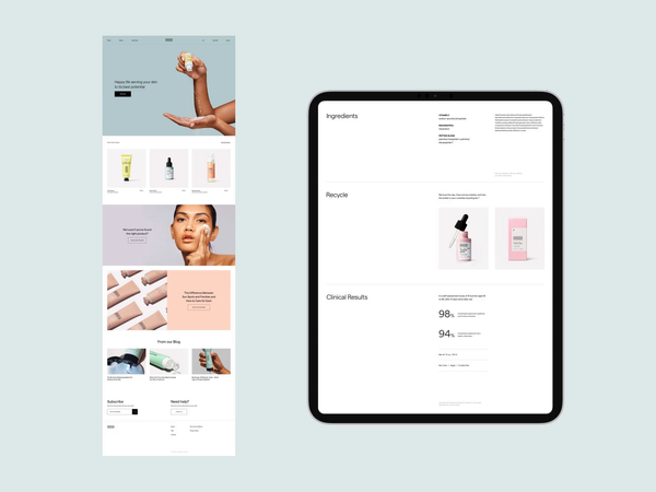 VERSED shop redesign by Hrvoje Grubisic on Dribbble