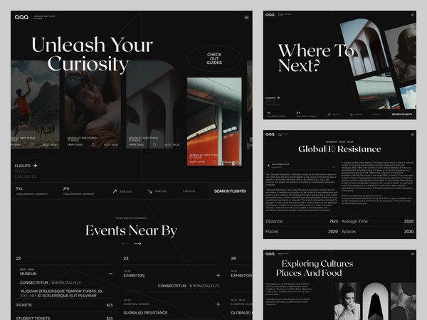 QQQ concept by Vincent Staude for Flair Digital on Dribbble