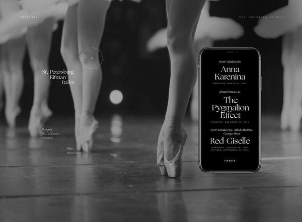 St. Petersburg Eifman Ballet / Design Concept on Behance