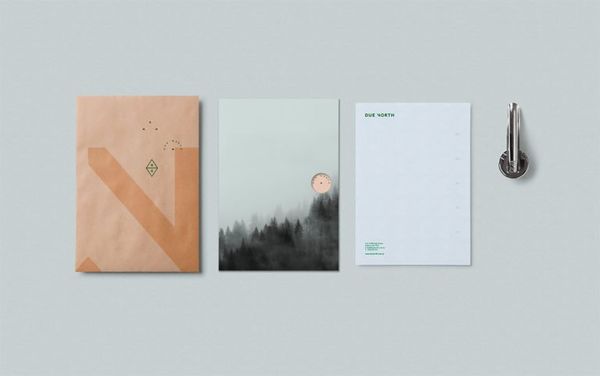 Due North Branding by BrandWorks – Inspiration Grid | Design Inspiration