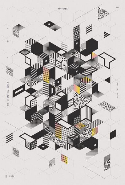 I S O M E T R I C   W O R L D   O F   P A T T E R N S / Nora Kaszanyi: I S O M E T R I C   W O…