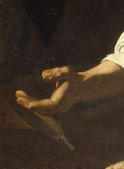 the-martyrdom-of-saint-matthew-by-michelangelo-merisi-known-as-16th-picture-id470356666