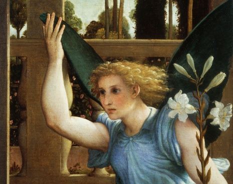 announcing-angel-detail-from-annunciation-circa-1434-by-lorenzo-lotto-illustration-id165532743