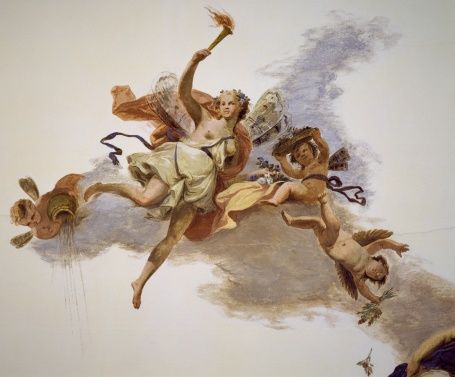 allegory-of-morning-by-constantino-cedini-fresco-central-hall-villa-illustration-id158643405
