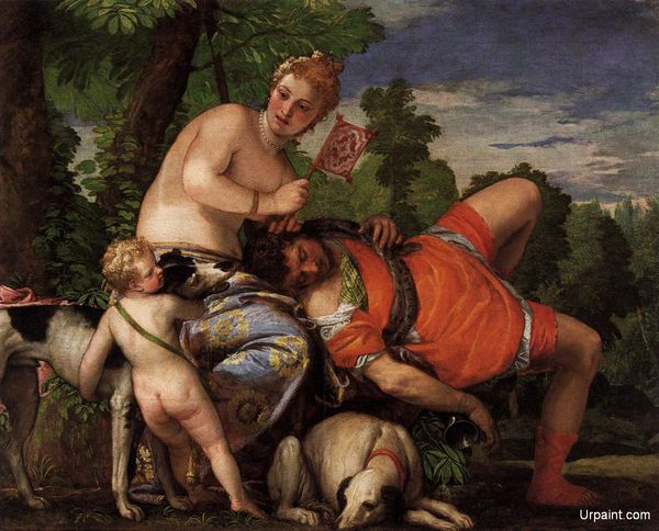 Venus-and-Adonis_Paolo-Veronese_Mannerism--Late-Renaissance-_mythological-painting