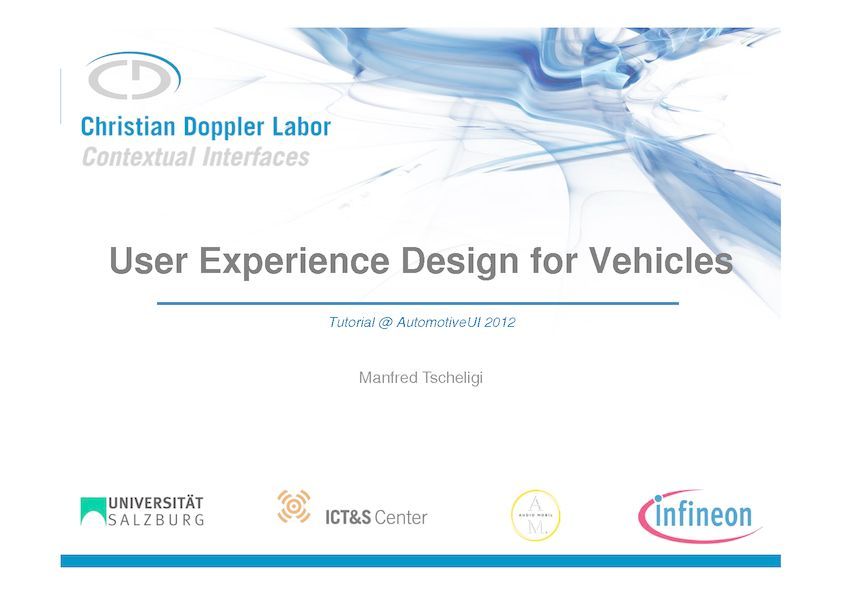 UX Design for Automotives