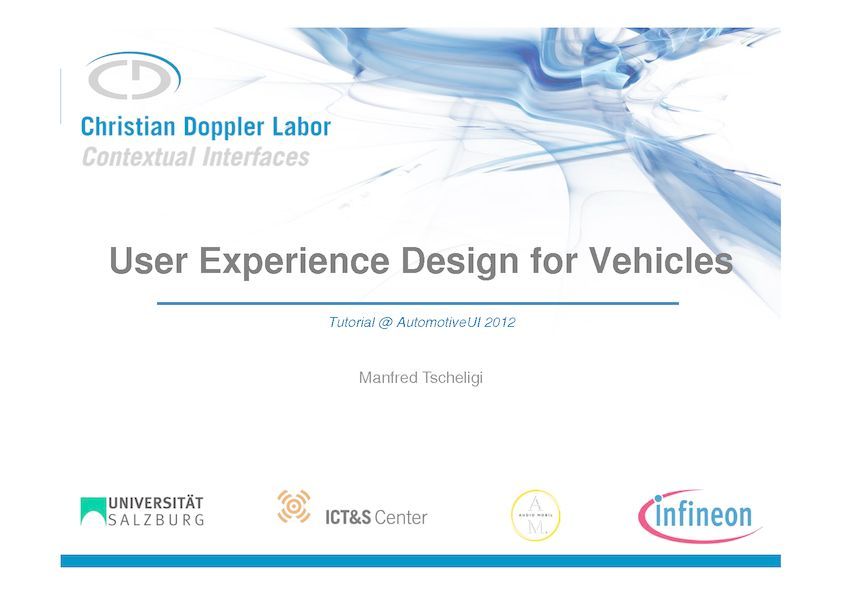 UX Design for Automotives