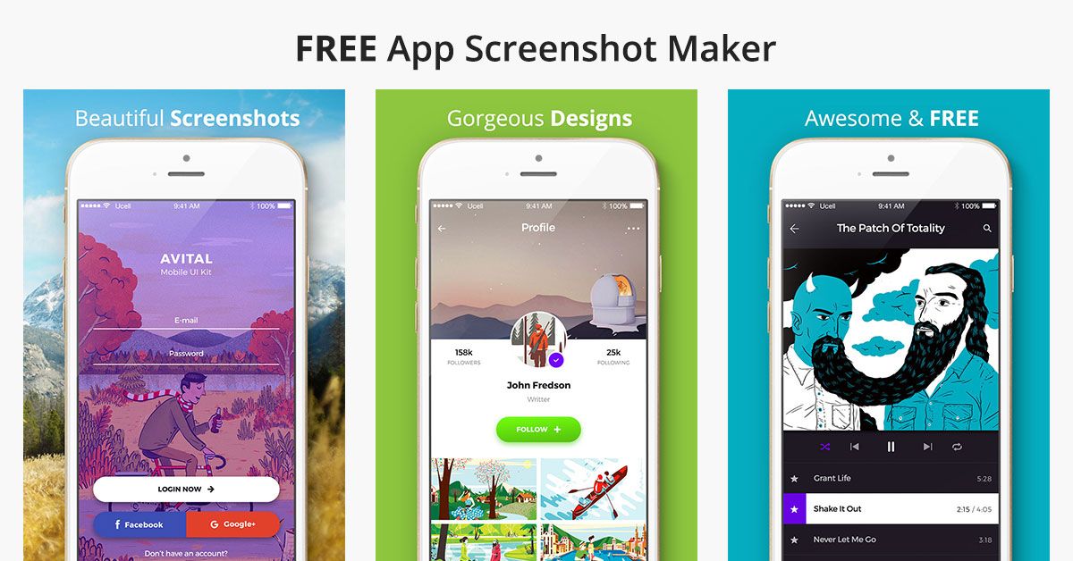 App Screenshot Maker | Screenshot Builder | Screenshot Generator for Appstore & Google Play