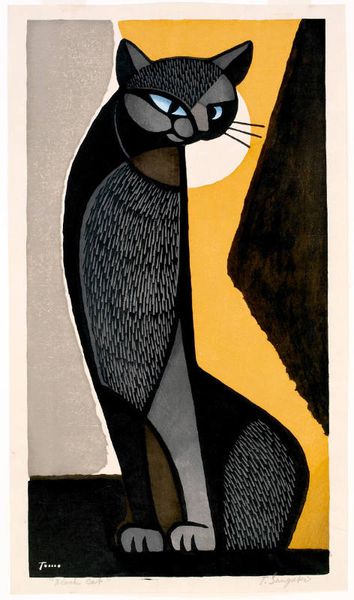 Black Cat by Inagaki Tomoo 1956