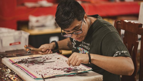 How Mexico's Iconic Papel Picado is Made | Pati Jinich