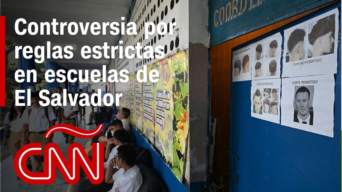 Pelo corto y uniforme completo, así son los nuevos controles en las escuelas de El Salvador