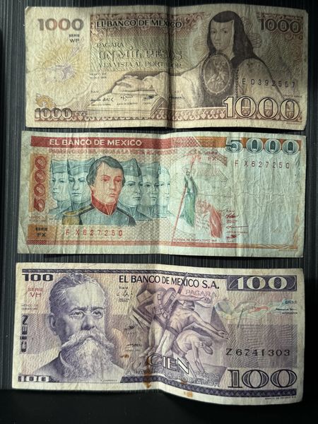 billetes viejos