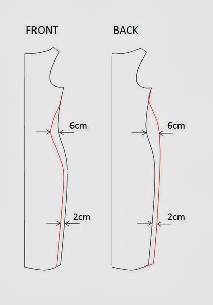 The miracle dress. El vestido que adelgaza. Patrón y tutorial