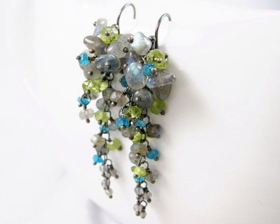 Cascading earrings