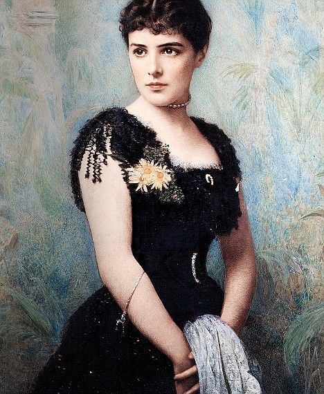 Jennie Jerome aka Lady Randolph Churchill c. 1870