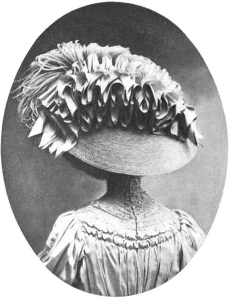 foutanne paris hats 1908  Check out this gentleman's whole Flickr collection!