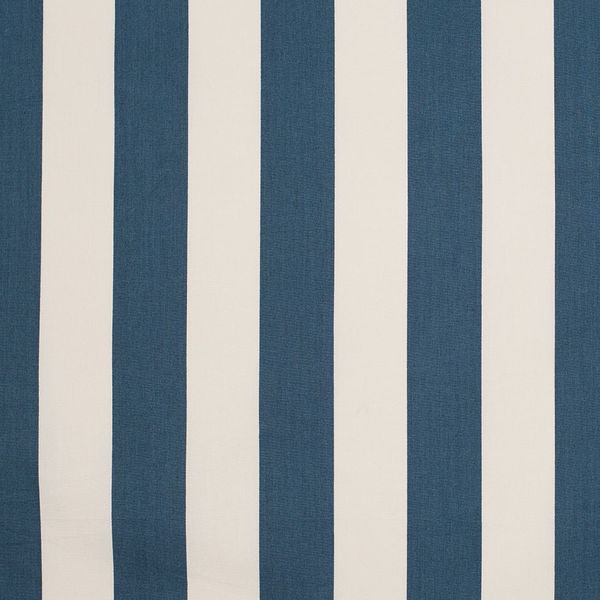 Ecru and Balsam Green Wide Stripes Designer Cotton - Cotton - Fashion Fabrics