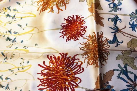 B Fabrics | Printed Silk Charmeuse