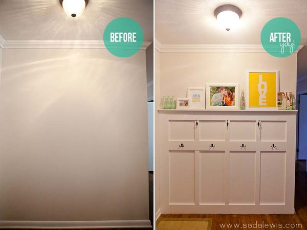 if you have the space behind the front door - definitely!