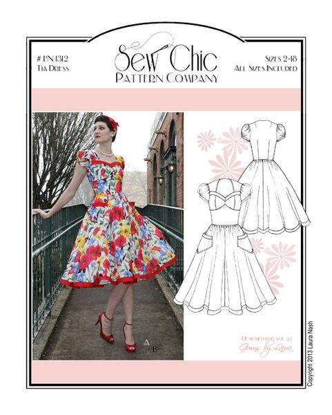 Sew Chic Pattern Co. - Tia Dress $18.95