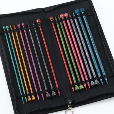 Knitter's Pride Dreamz Single Points Needle Set 10" in Dreamz Knitting Needles at Webs