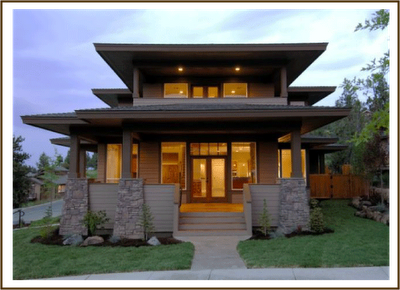 Modern Craftsman home
