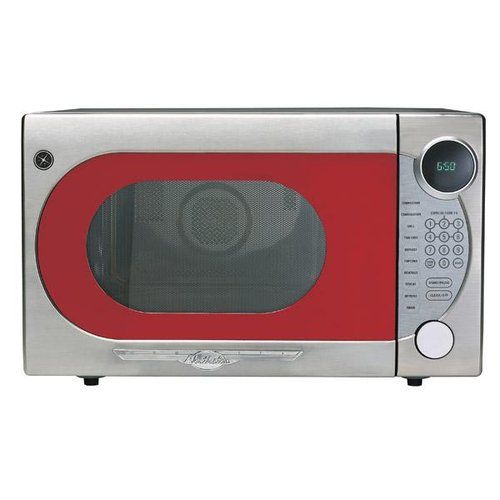 Vintage style microwave