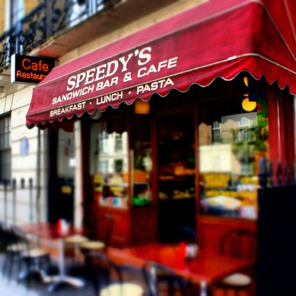Speedy's Cafe in Camden Town, Greater London