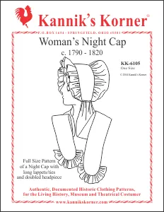 Kannik's Korner - Historic Clothing Patterns and Books: 1730-1820