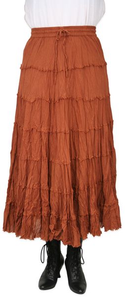 @Karen DeWysockie Marisol Prairie Skirt – Copper [003073S]