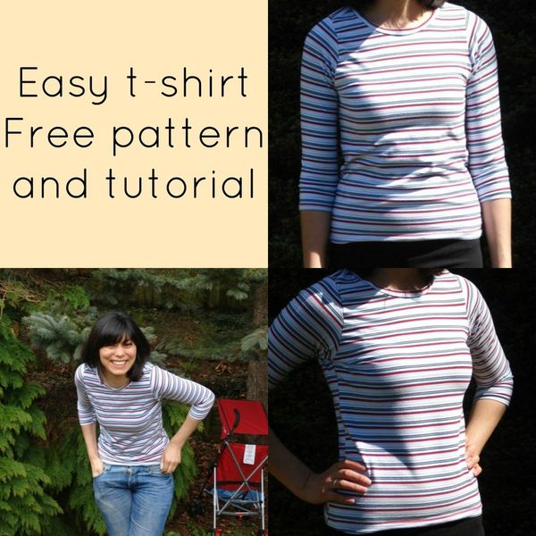 #free t-shirt pattern