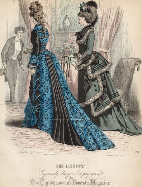 1876 Fashions - Big Butts of the 19th Century | HistoricalSewing.com